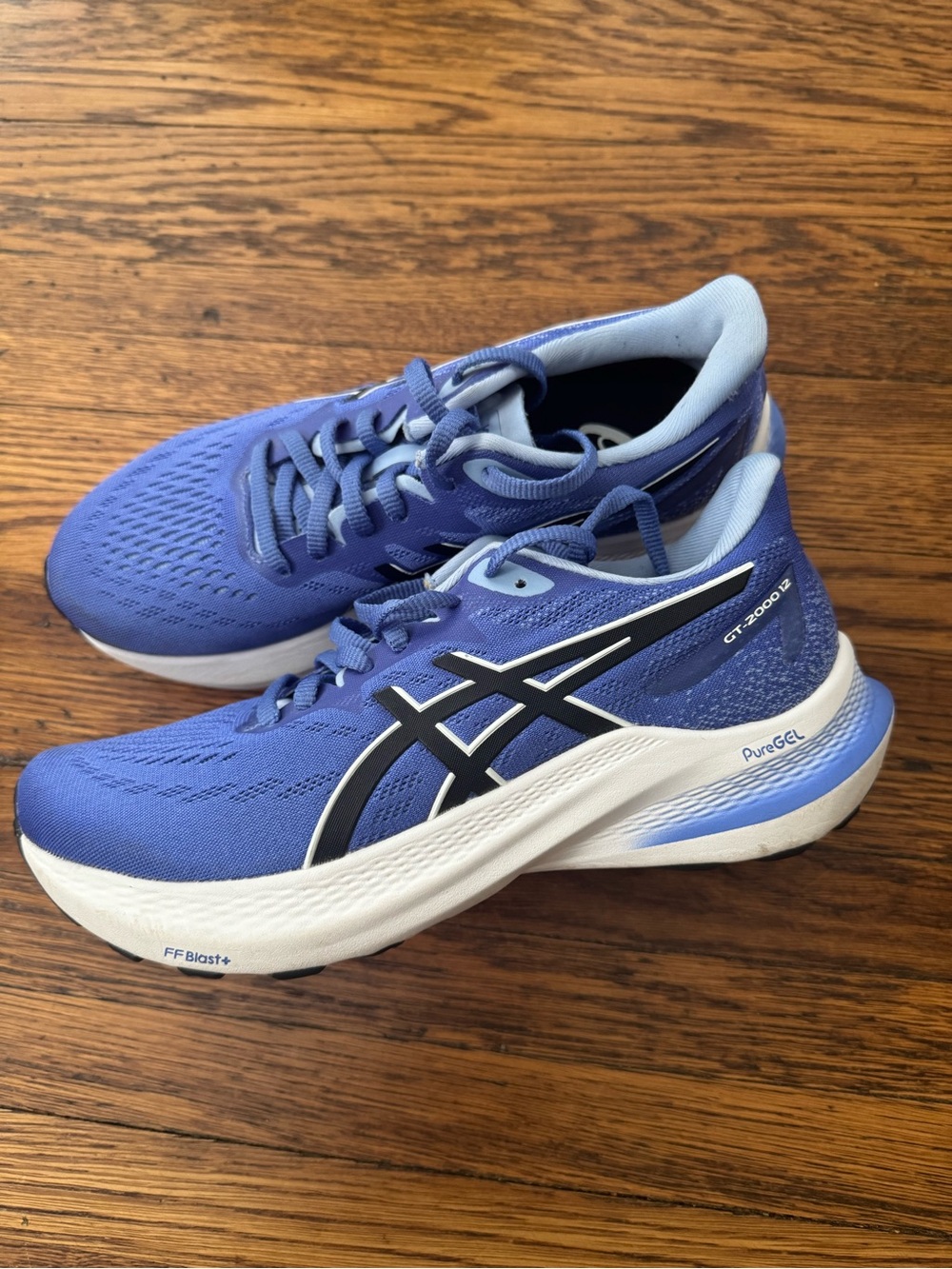 Asics GT-2000 12 Purple Blue Running Shoes Priced right and ready to go now.